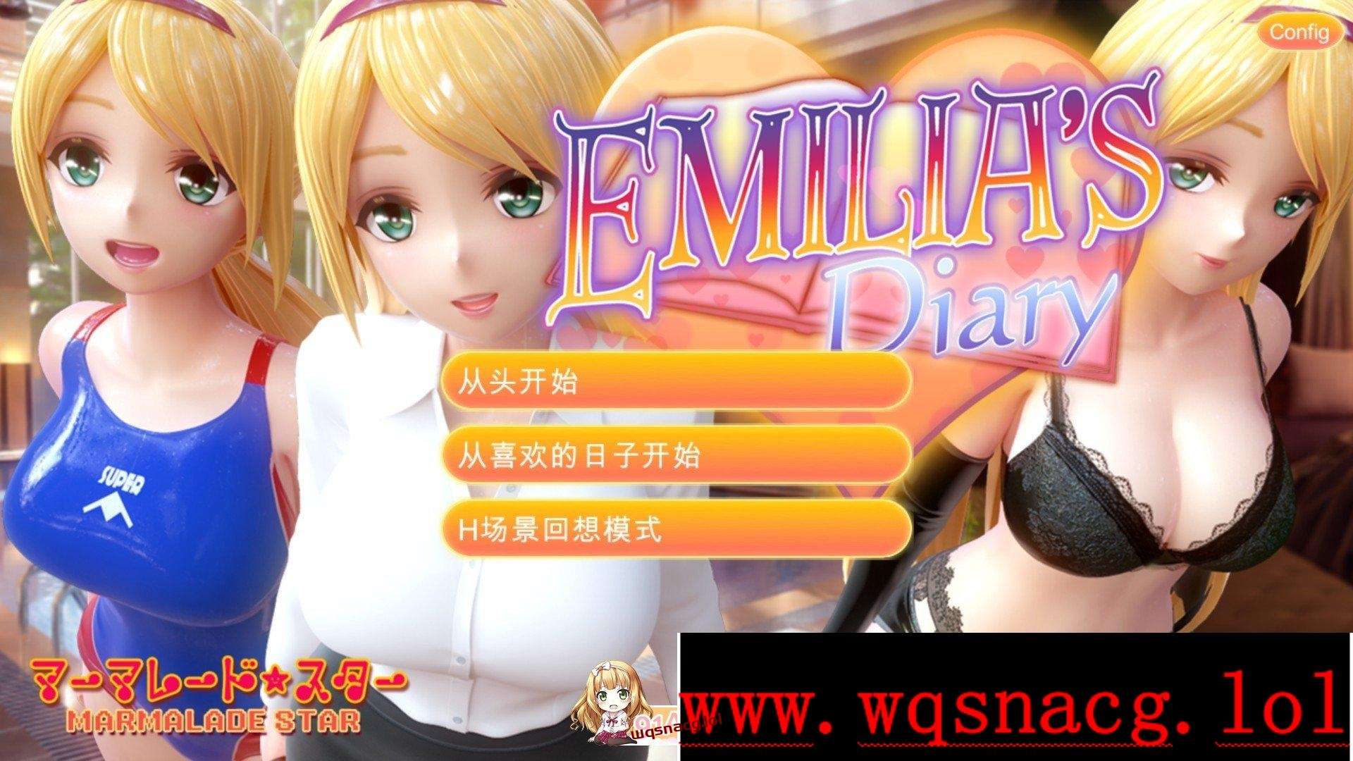 [3D同人/SLG]艾米莉娅的日记 Emilia's Diary官方中文-万千少女游戏万千少女游戏网